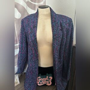 Women's Multicolor Tweed Jacket